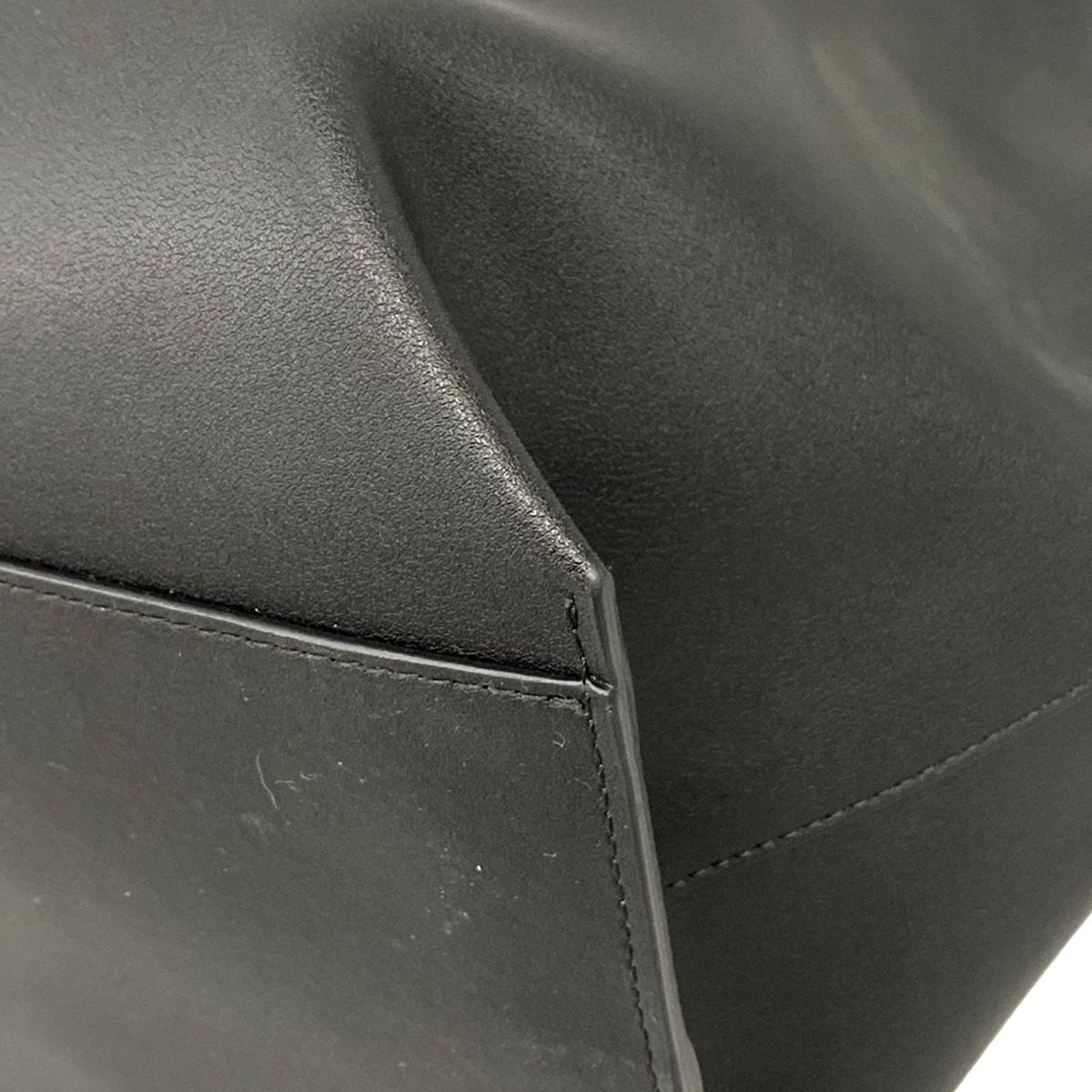 GIVENCHY(ジバンシー) トートバッグ GV ショッパートート 黒×ブラウン レザー