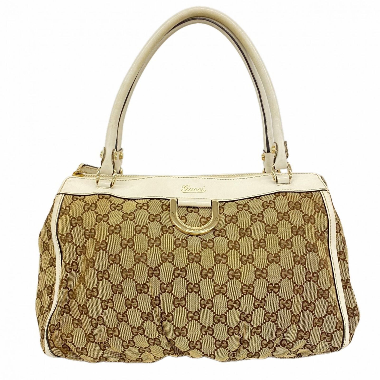 グッチ(Gucci) グッチ トートバッグ GGキャンバス 189831 キャンバス ブラウン レディース
