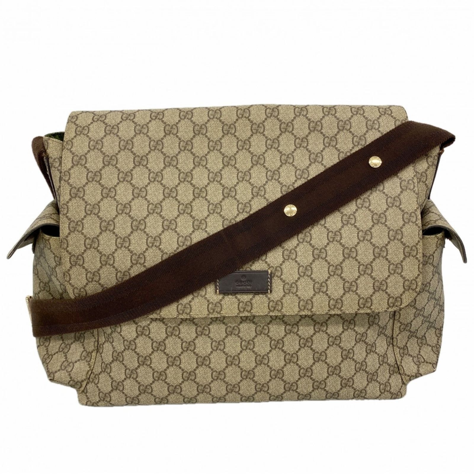 グッチ(Gucci) グッチ ショルダーバッグ GGスプリーム 211131 ブラウン 