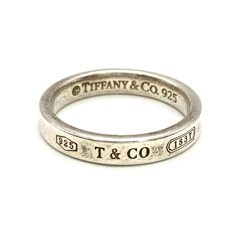 ティファニー Tiffany&Co. ナロー 1837 リング 指輪 約17号 SV925 4.4g シルバー ユニセックス【中古】 ティファニー Tiffany&Co. ナロー 1837 リング 指輪 約17号 SV925 4.4g シルバー ユニセックス【中古】