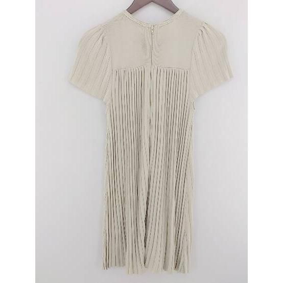 ◇ TORRAZZO DONNA コットン ニット フレンチスリーブ ミニ ニット ワンピース ベージュ系 レディース 【中古】 【1002796737510】 ◇ TORRAZZO DONNA コットン ニット フレンチスリーブ ミニ ニット ワンピース ベージュ系 レディース 【中古】 【1002796737510】
