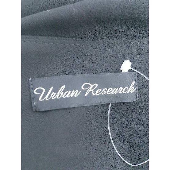 ◇ URBAN RESEARCH アーバンリサーチ 七分袖 膝下丈 ワンピース FREE ブラック レディース 【中古】 【1002796623738】