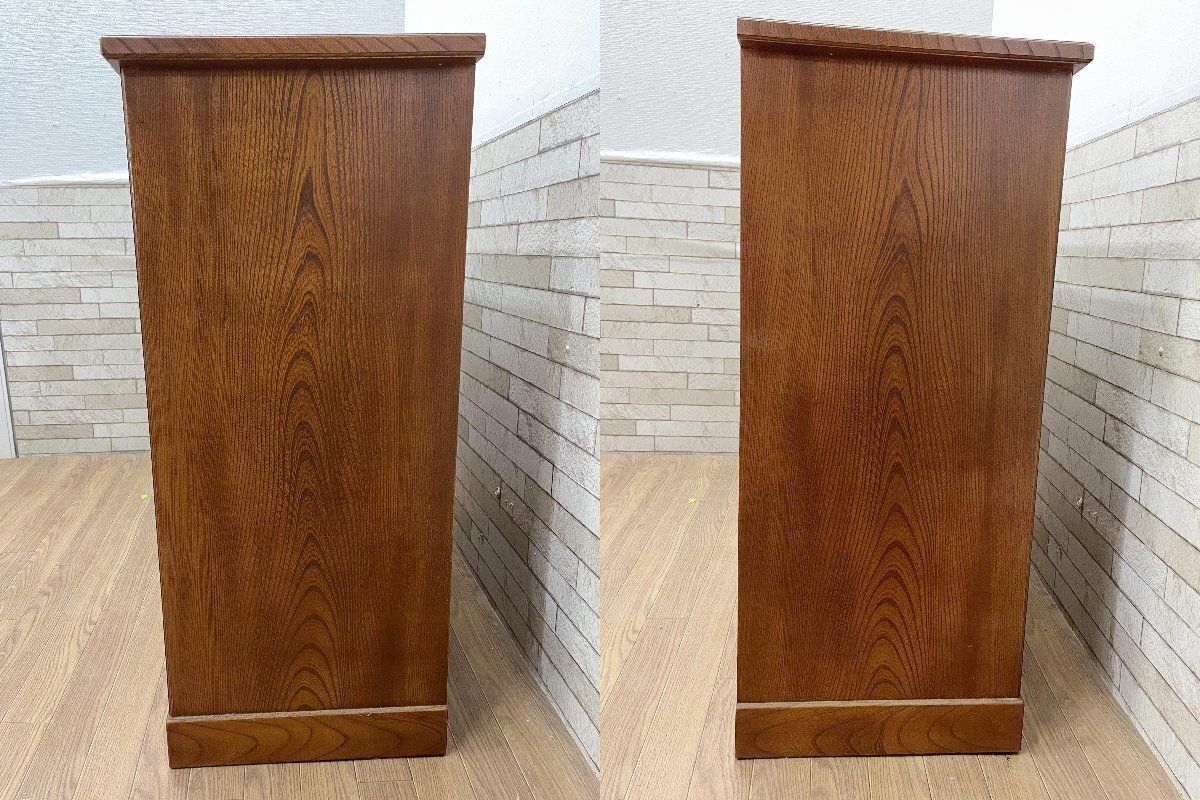 ■茶箪笥 和箪笥 昭和レトロ タンス キャビネット 収納棚 飾り棚 和風家具 古民家 木製(畑1571) ■茶箪笥 和箪笥 昭和レトロ タンス キャビネット 収納棚 飾り棚 和風家具 古民家 木製(畑1571)