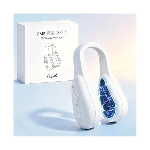 Leeko EMS 鼻用美容家電 鼻周り用クリップ 電動 1分間自動オフ 6モード 10段階強さ調節 コードレス 20g 軽量 男女兼用 日本語説明書付きpms 4d46edbe