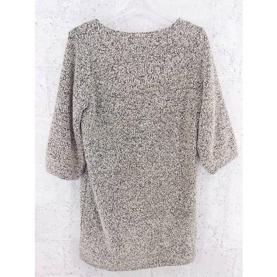 ◇ BEAUTY&YOUTH UNITED ARROWS ボア 長袖 ミニ ワンピース ベージュ ブラック * 【1002796927270】