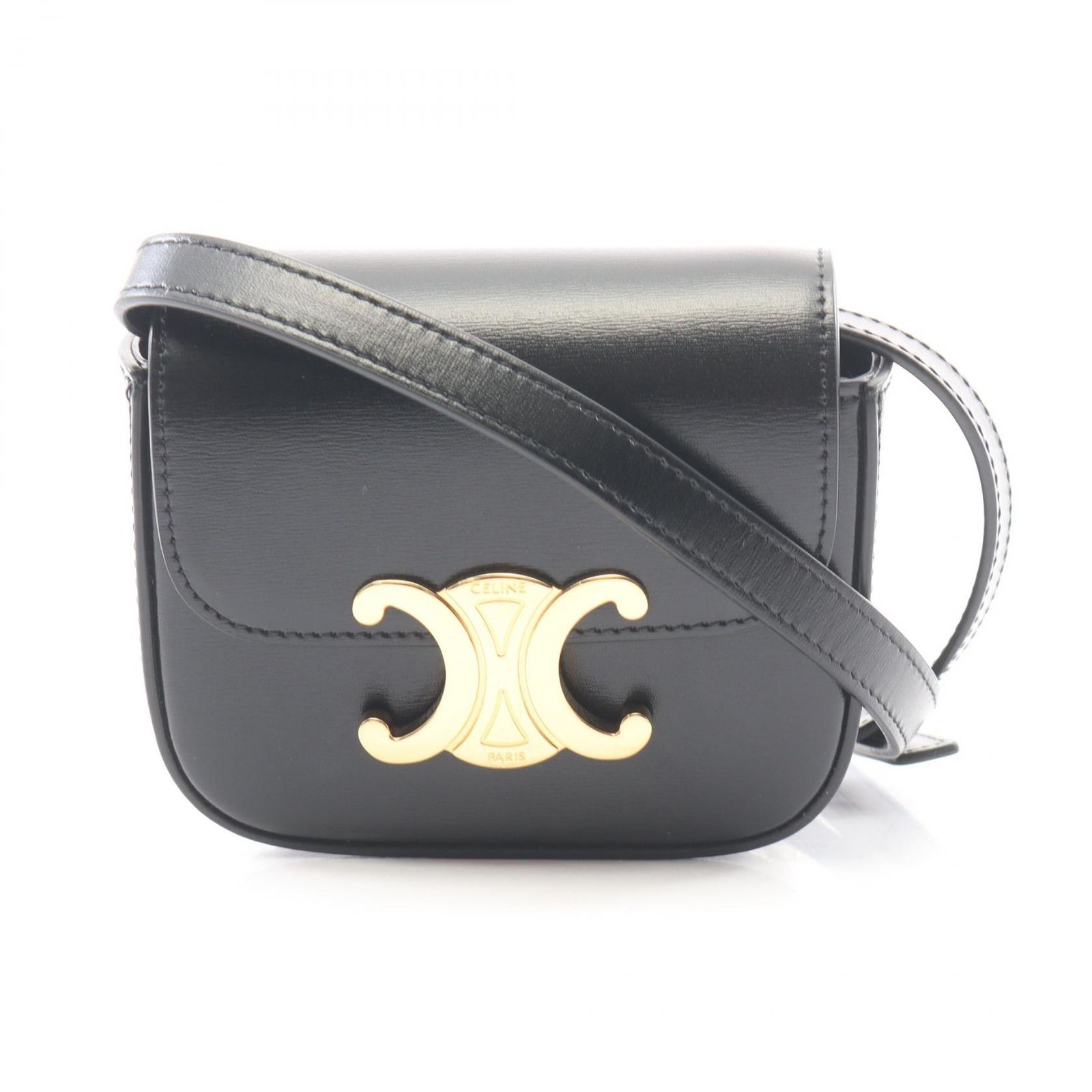 CELINE セリーヌ ミニ クロード トリオンフ ショルダーバッグ