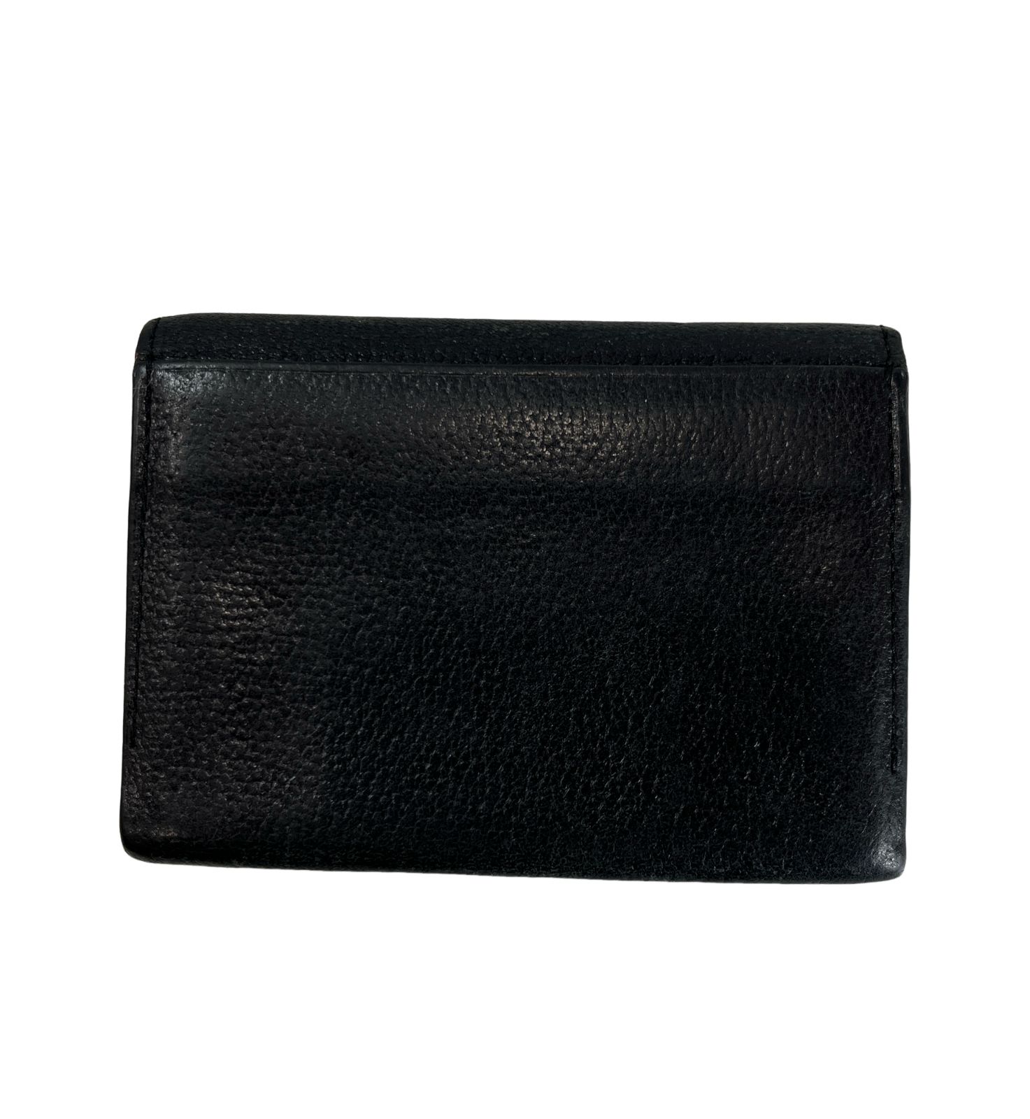 ☆Burberry ☆名刺入れ ☆カードケース☆二つ折り☆ブラック☆レザー☆ BURBERRY バーバリー 二つ折り 名刺入れ カードケース レザー ブラック