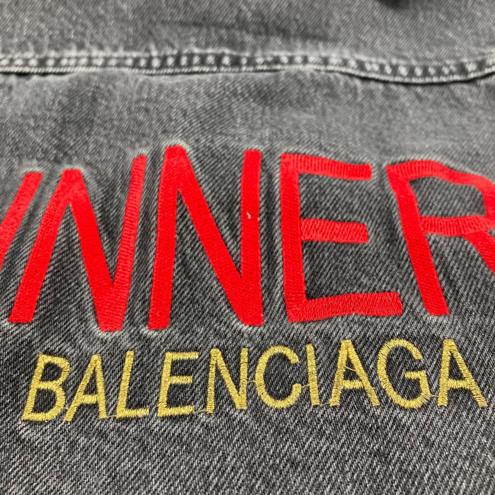 BALENCIAGA(バレンシアガ) 18SS シンンナーズ バック刺繍 489847