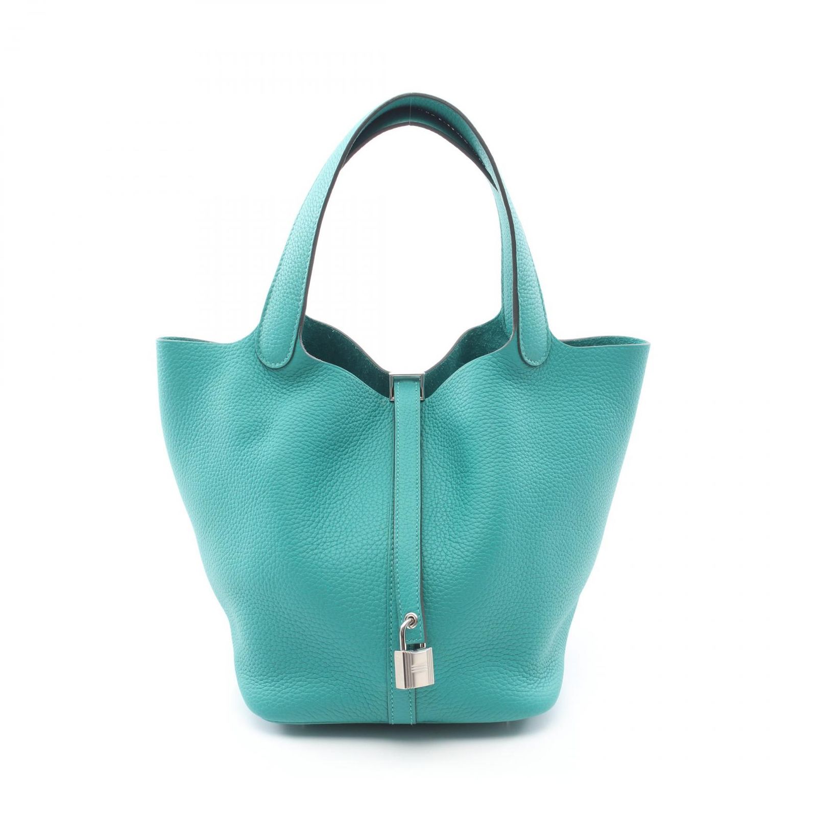 HERMES エルメス ピコタンロックMM ヴェールヴェローヌ ハンドバッグ