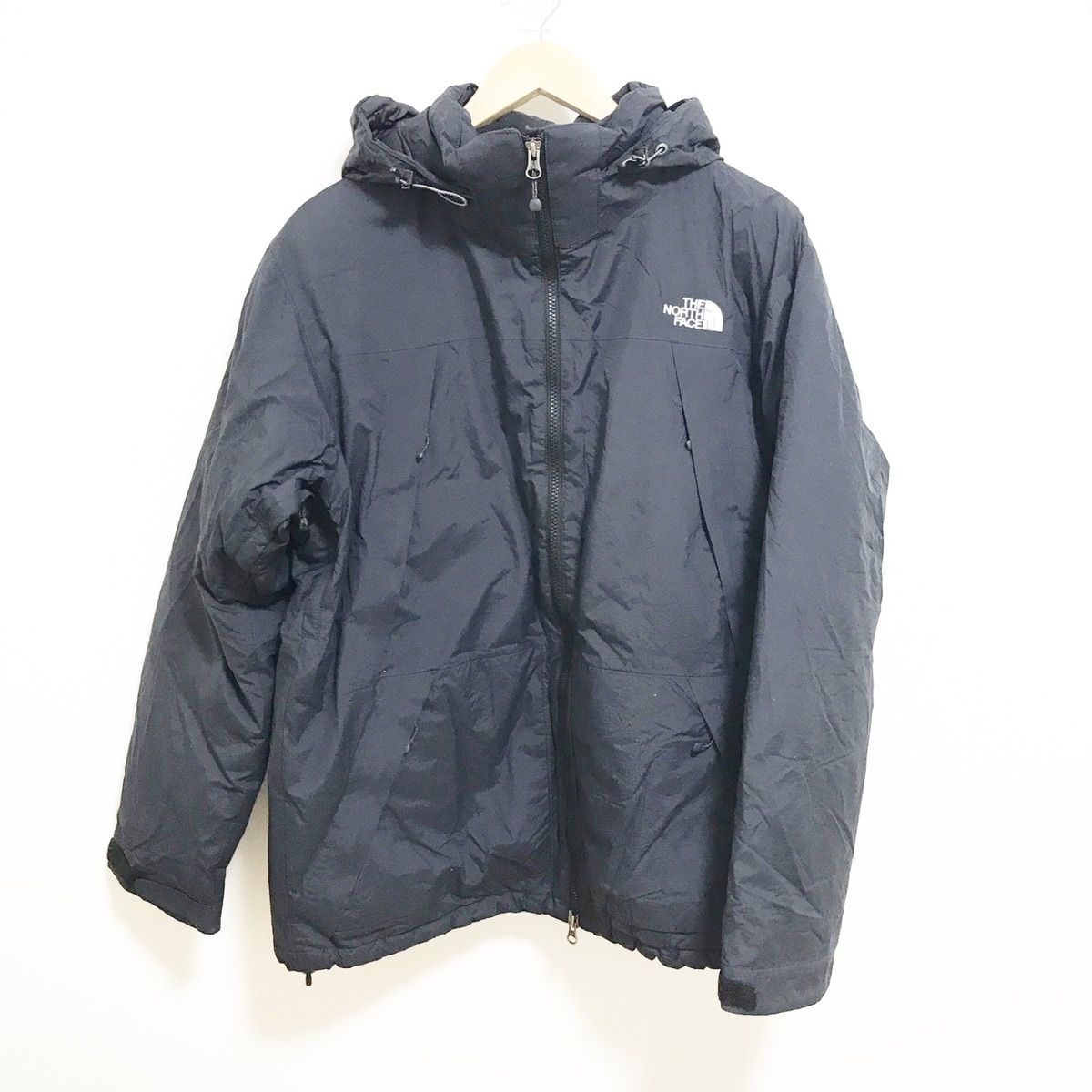THE NORTH FACE(ノースフェイス) ダウンコート サイズL メンズ - 黒 長袖/冬