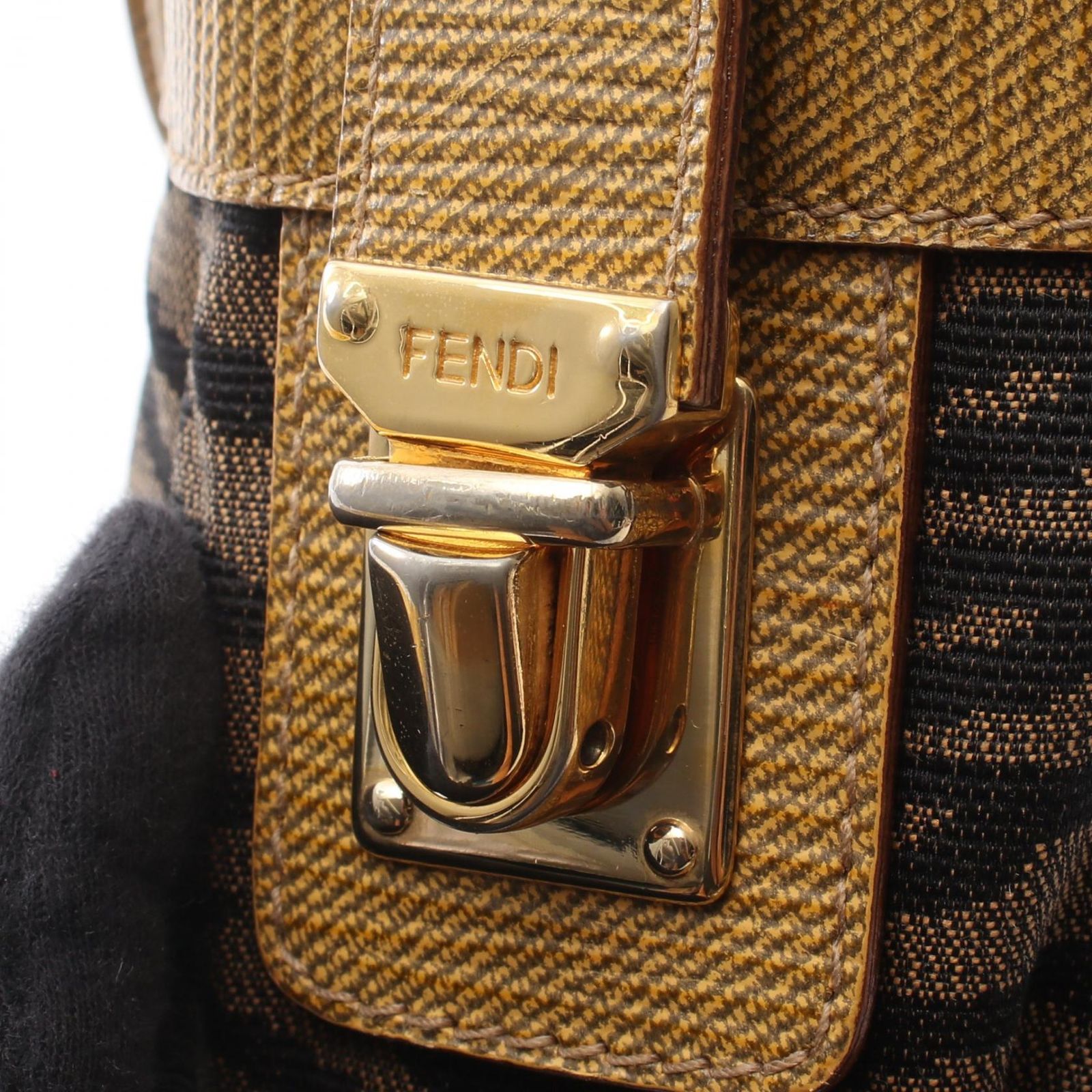 FENDI フェンディ ゼブラ 2WAY トートバッグ