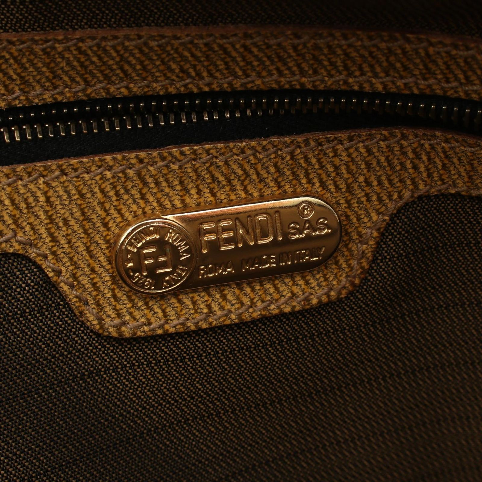 FENDI フェンディ ゼブラ 2WAY トートバッグ