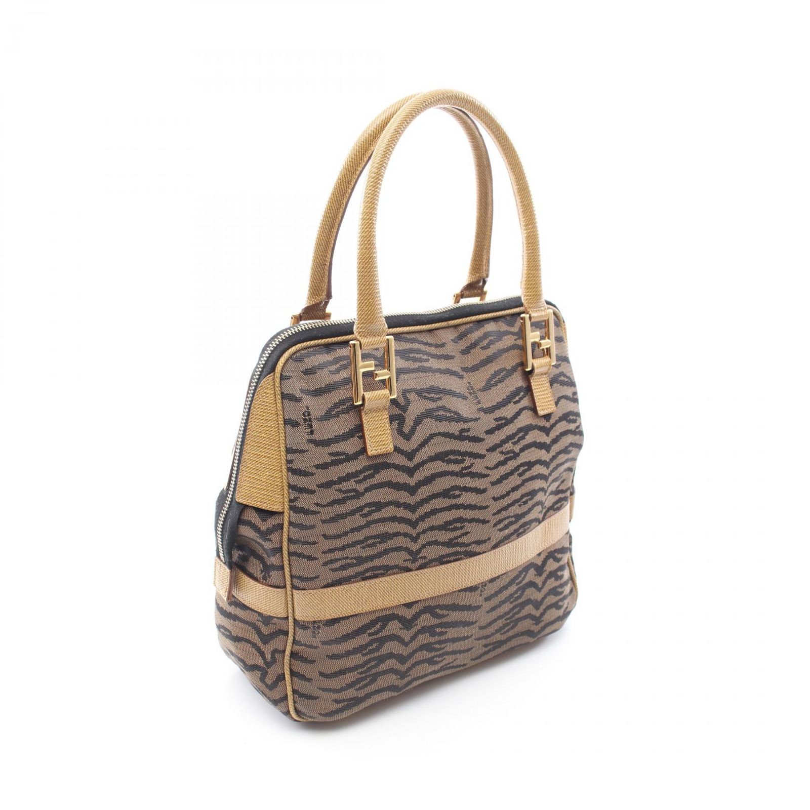 FENDI フェンディ ゼブラ 2WAY トートバッグ
