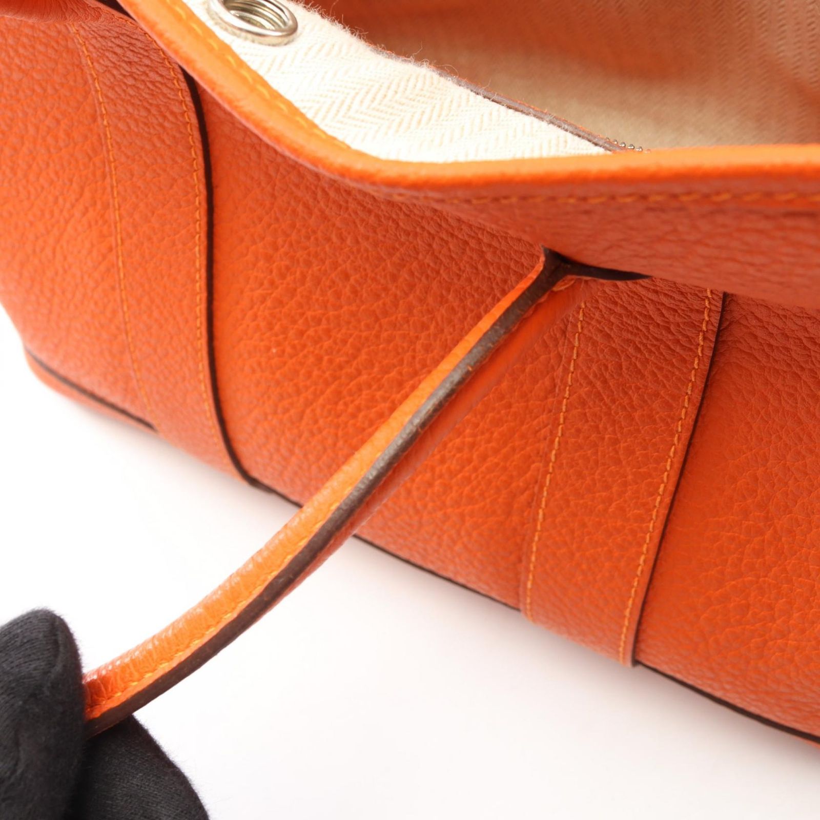 HERMES エルメス ガーデンパーティTPM トートバッグ
