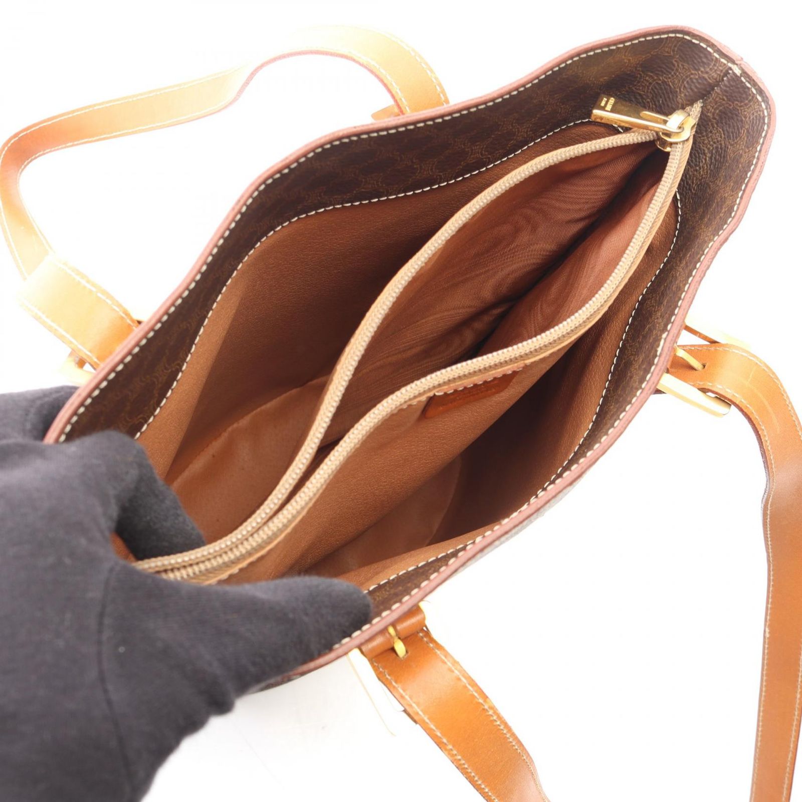 CELINE セリーヌ マカダム トートバッグ CELINE セリーヌ マカダム トートバッグ