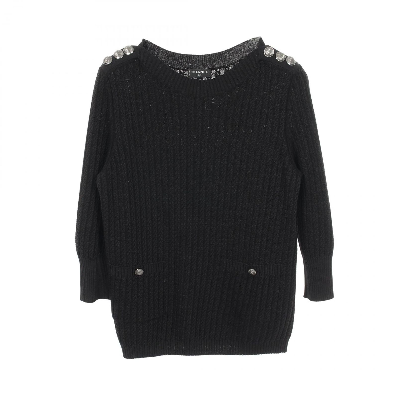 CHANEL シャネル アンカーボタン ニット