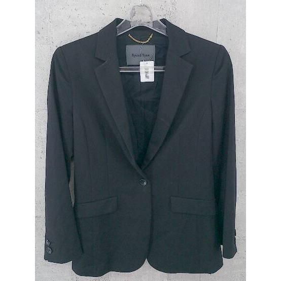 ◇ Spick&Span スピック＆スパン シングル 1B テーラード ジャケット 36 ブラック * 【1002797704924】
