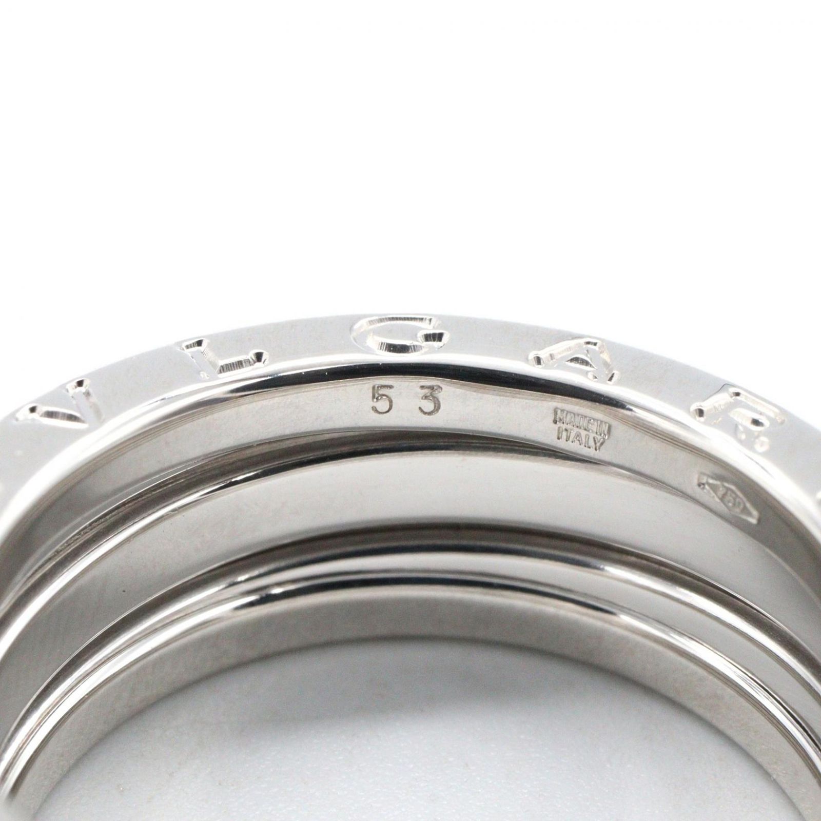 BVLGARI ブルガリ B-zero1 ビーゼロワン リング 3バンド リング・指輪