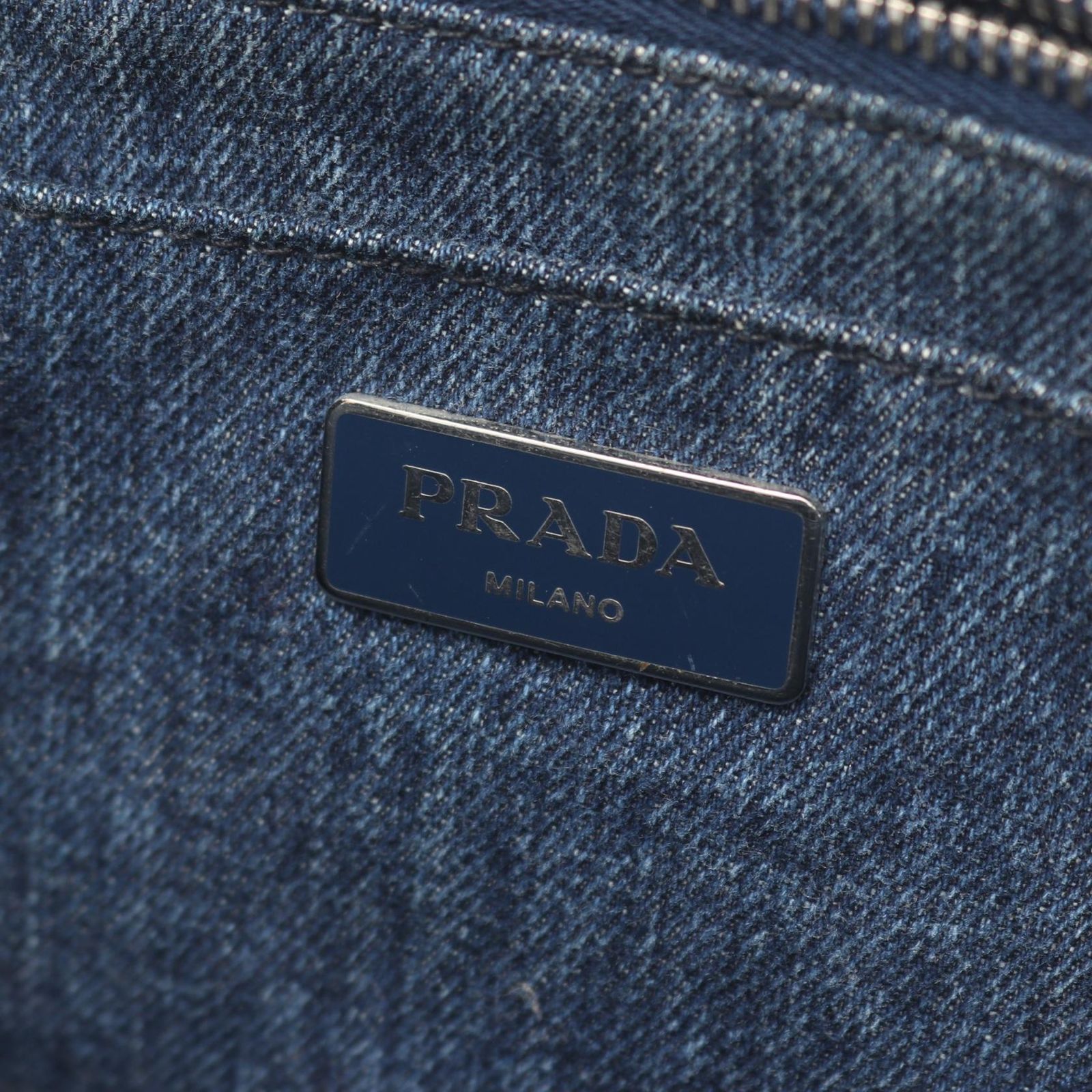 PRADA プラダ CANAPA カナパ ビジュー スタッズ トートバッグ