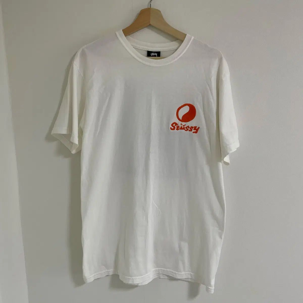 M STUSSY x OUR LEGACY Portraits ピグメント ダイド Tシャツ ナチュラル