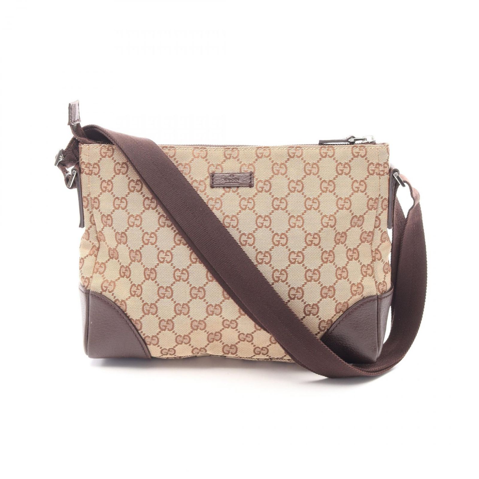GUCCI グッチ GGキャンバス ショルダーバッグ