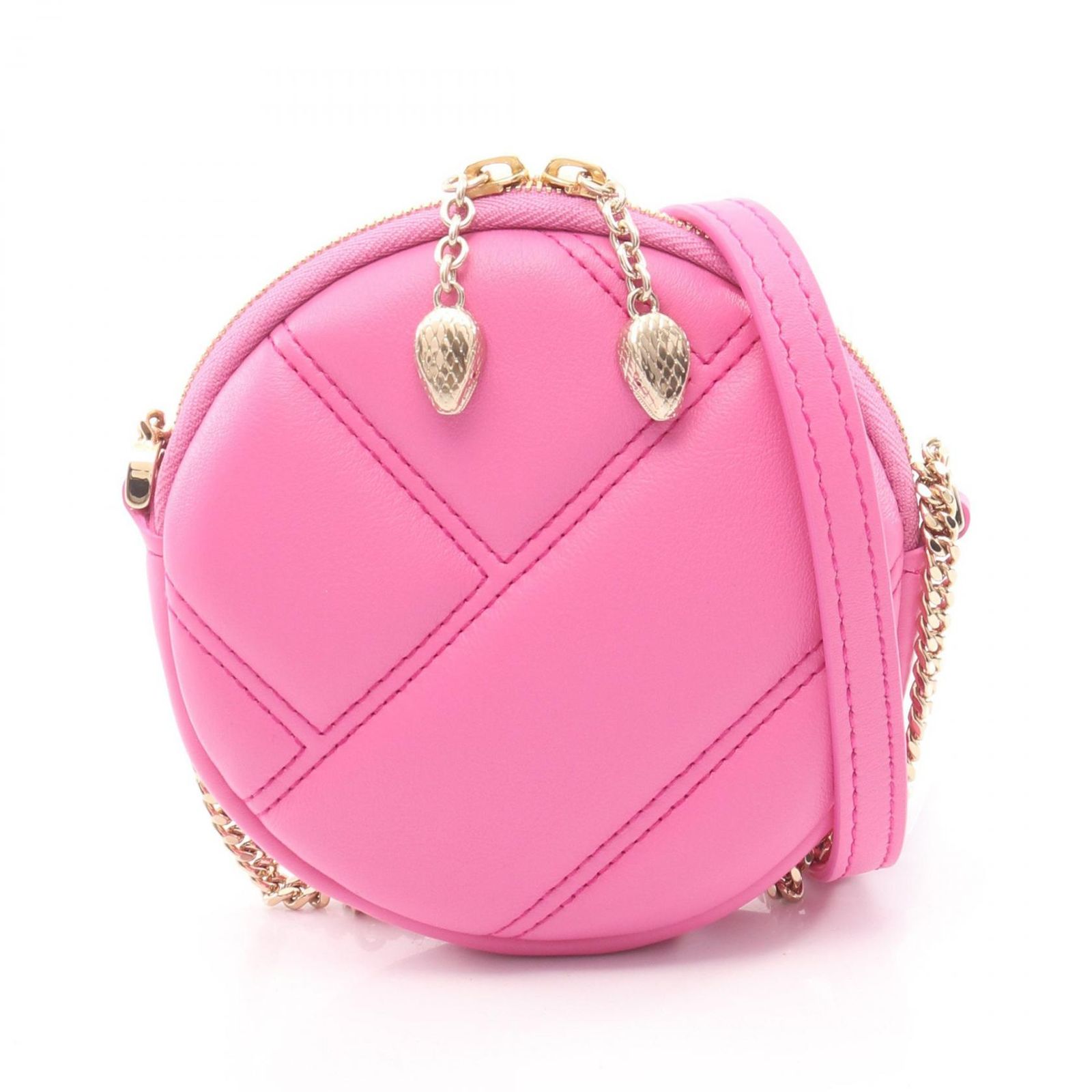 BVLGARI ブルガリ セルペンティ カボション ミニ ポシェット ショルダーバッグ