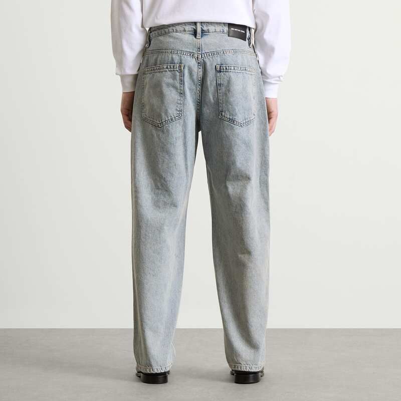 エムケーアイ メンズ ボトムス デニムパンツ MKI Denim Classic Jean Bleach Wash デニム