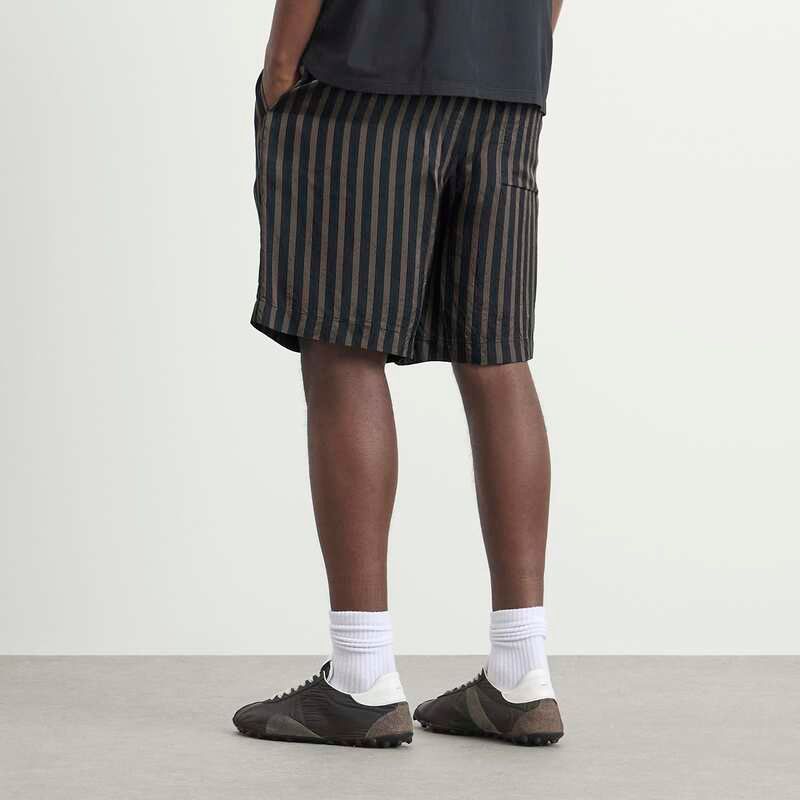 ドリス・ヴァン・ノッテン メンズ ボトムス ハーフパンツ・ショーツ ショートパンツ Dries Vanoten Stripe Cupro Shorts Navy ネイビー ドリス・ヴァン・ノッテン メンズ ボトムス ハーフパンツ・ショーツ ショートパンツ Dries Vanoten Stripe Cupro Shorts Navy ネイビー