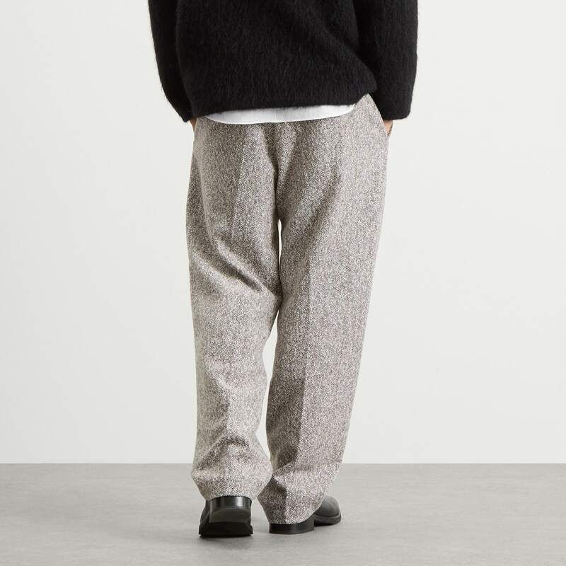 NN07 メンズ ボトムス カジュアルパンツ NN07 Paw Herringbone Weave Trousers Dusky Port
