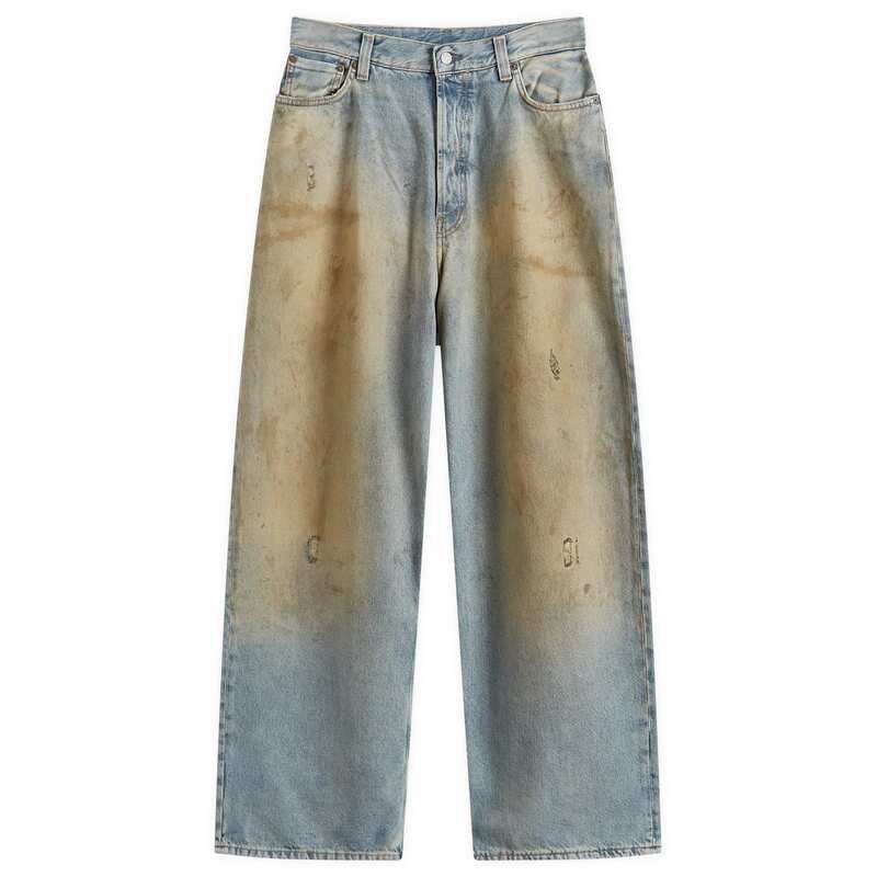 アクネ ストゥディオズ レディース ボトムス デニムパンツ ジーンズ Acne Studios Loose Fit Jeans Mid Blue ブルー