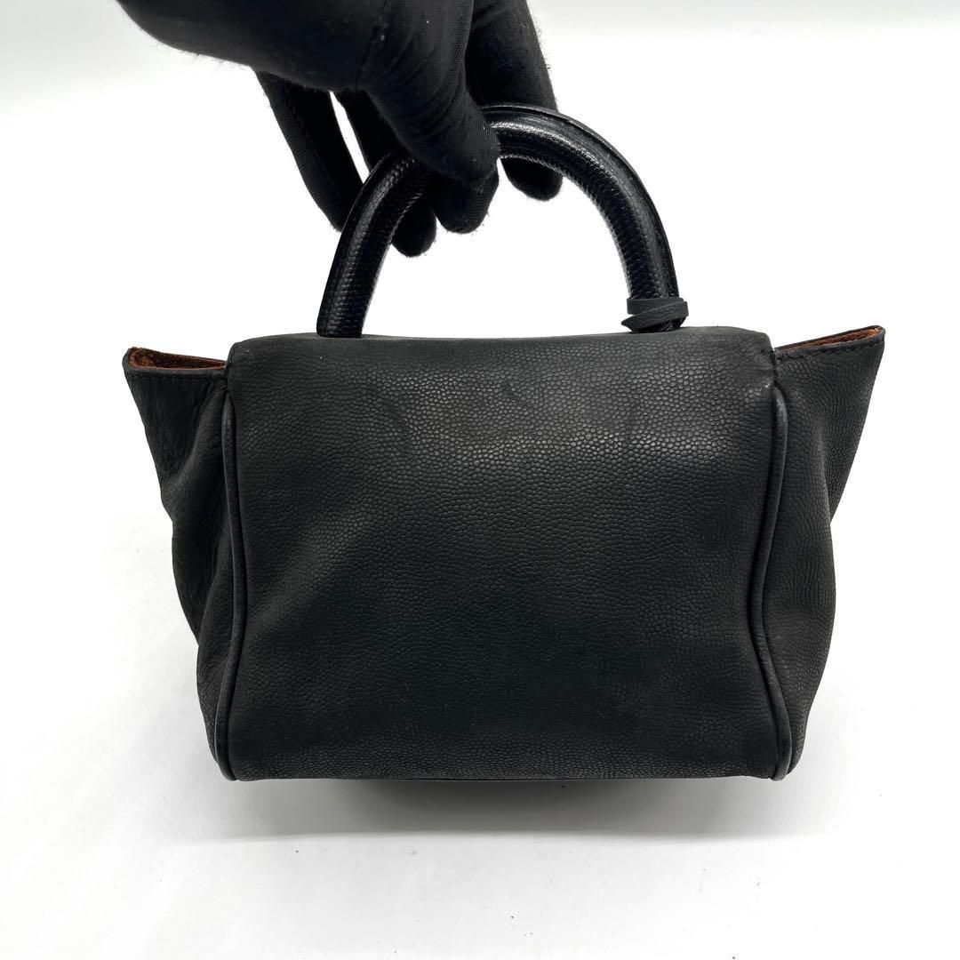 Goldpfeil Stingray Embossed Bag ゴールドファイル フォーマル エイ革 