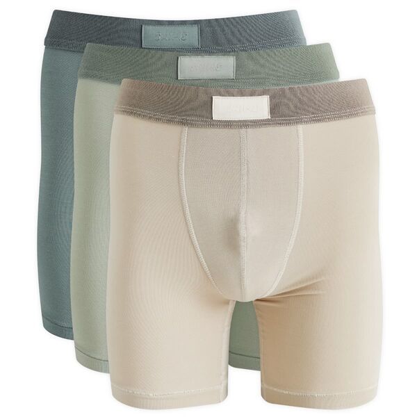 スキムズ メンズ アンダーウェア ボクサーパンツ コットン SKIMS Cotton Boxer Brief 5 3Pack Stone Multi ストーン