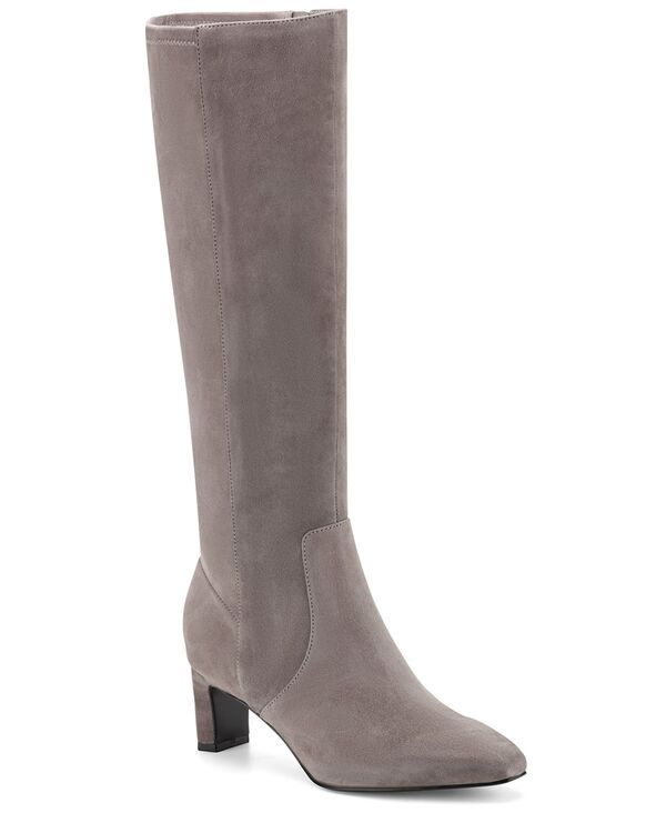 ロックポート レディース シューズ ブーツ・レインブーツ スエード ブーツ Rockport Womens Mabel Suede Dress Boots Gray Suede グレー