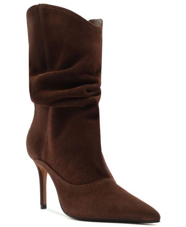 シュッツ レディース シューズ ブーツ・レインブーツ Schutz Womens Maryana Pointed Toe Slouch Boots Root Brown ブラウン