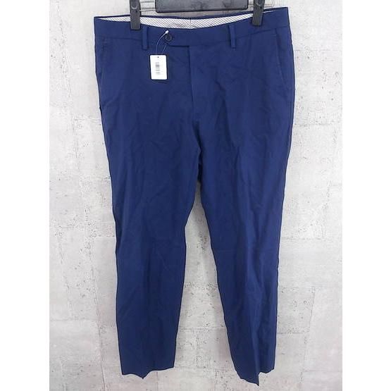 ◇ green label relaxing グリーンレーベル UNITED ARROWS スラックス パンツ 84 ネイビー メンズ 【中古】 【1002796657726】