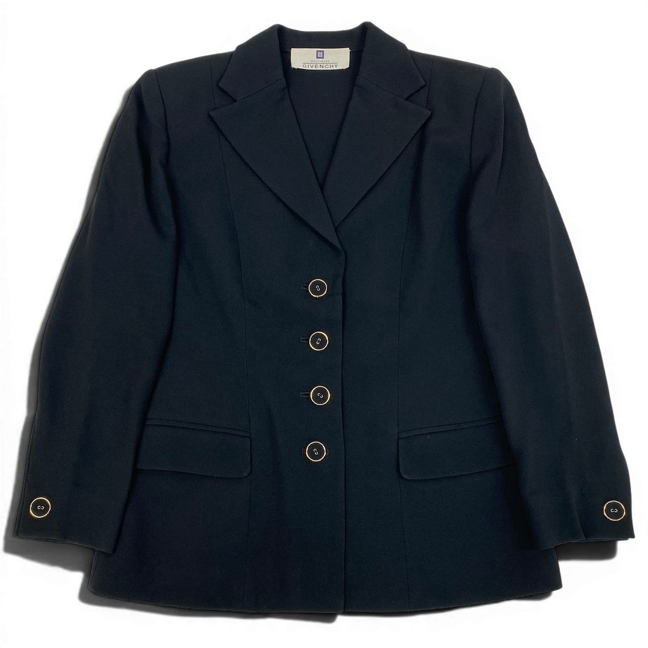 24e14 GIVENCHY ジバンシィ テーラードジャケット ゴールドボタン 羽織