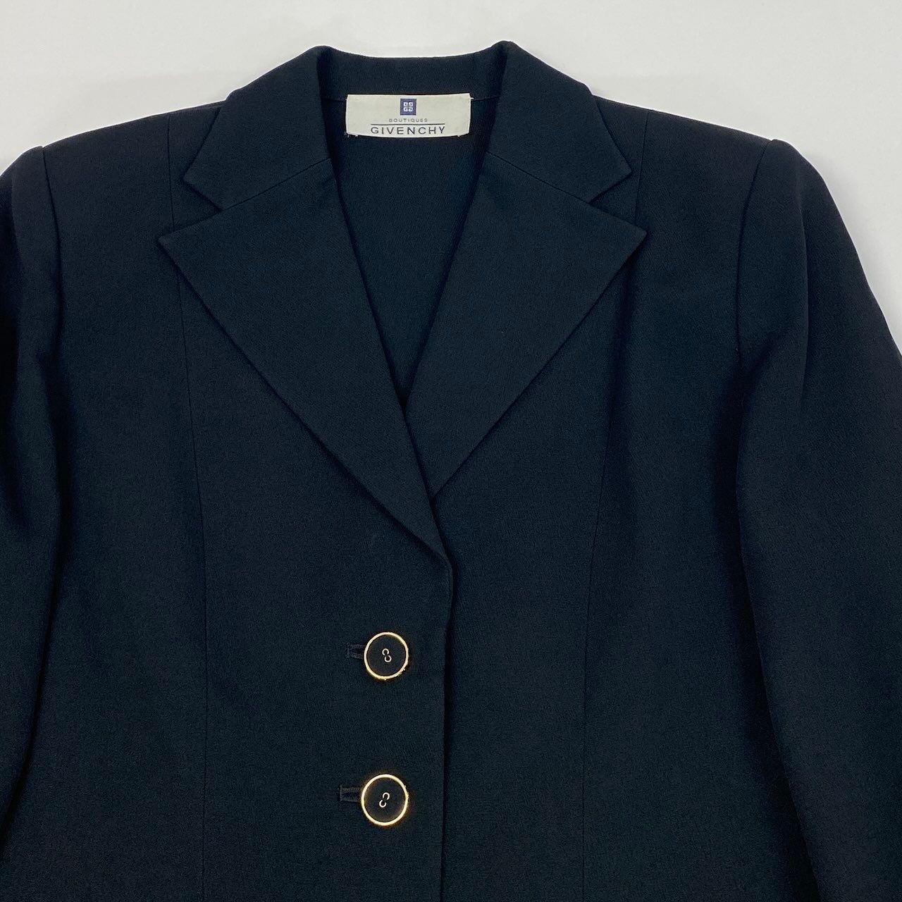 24e14 GIVENCHY ジバンシィ テーラードジャケット ゴールドボタン 羽織