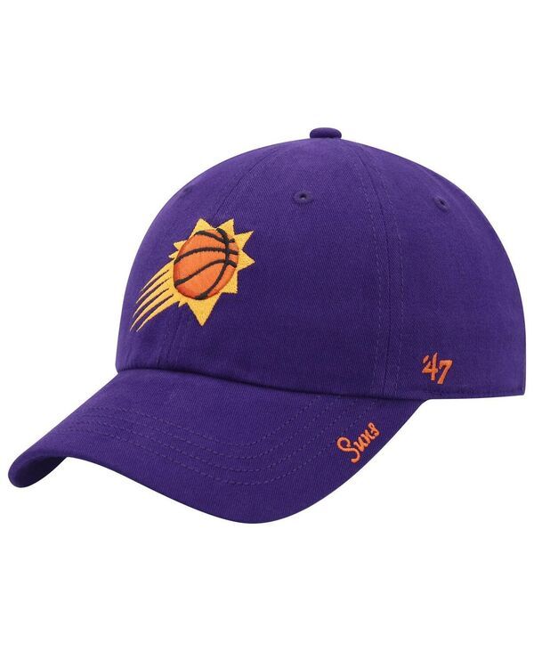 47 ブランド レディース アクセサリー 帽子 47 Brand Womens Purple Phoenix Suns Miata Clean Up Adjustable Hat Purple パープル