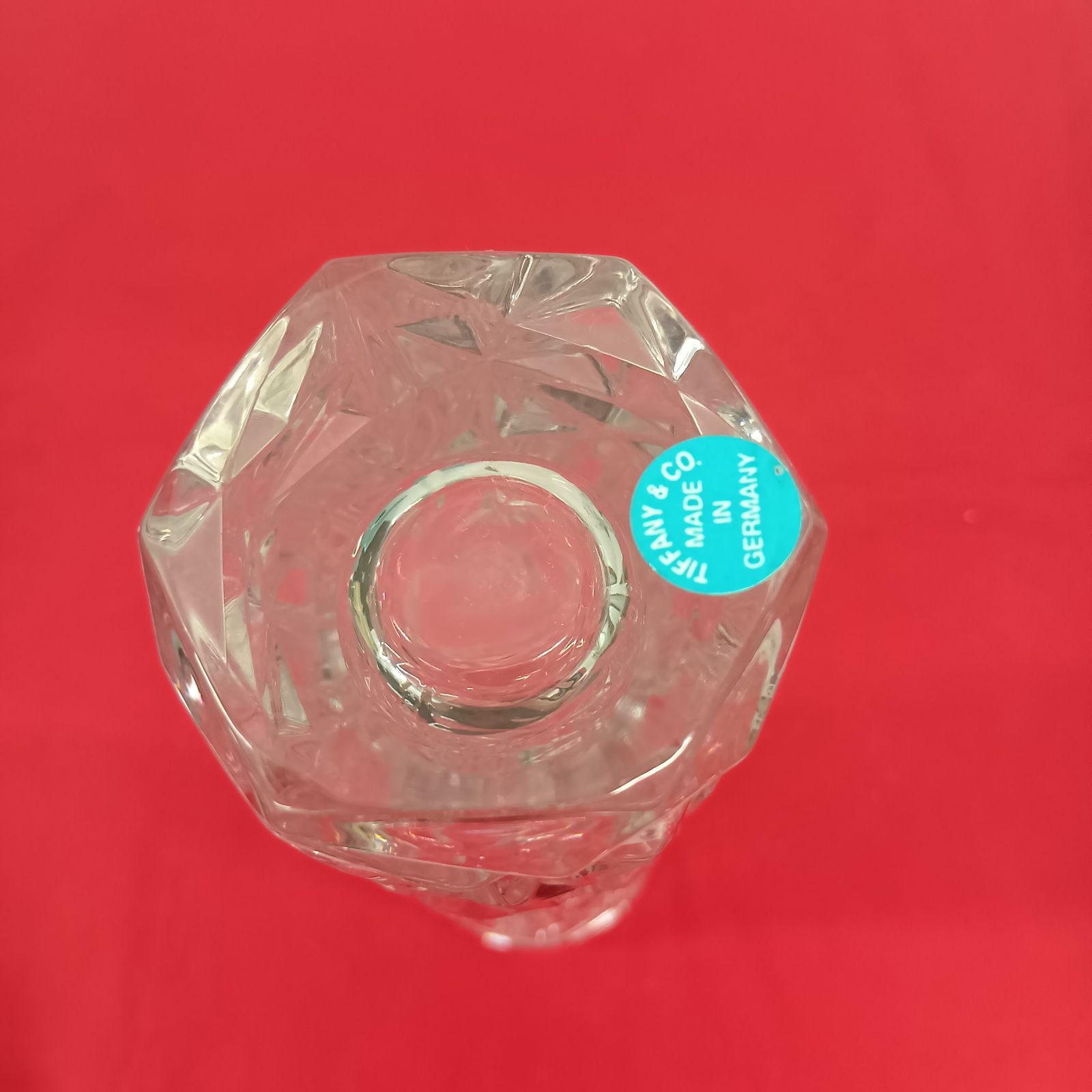 TIFFANY 花瓶 一輪挿し カットクリスタル ティファニー - メルカリ