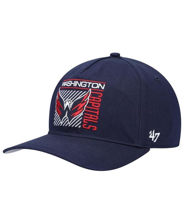 47 ブランド メンズ アクセサリー 帽子 キャップ 47 Brand Mens 47 Navy Washington Capitals Reflex Hitch Snapback Hat Navy ネイビー