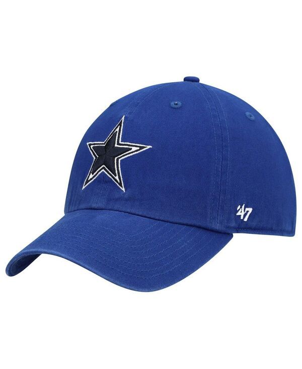 47 ブランド メンズ アクセサリー 帽子 47 Brand Mens Royal Dallas Cowboys Primary Clean Up Adjustable Hat Royal