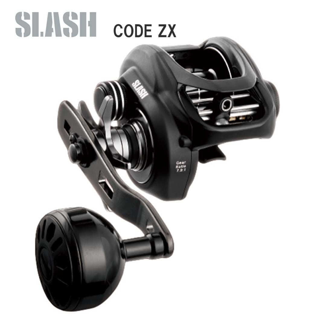 【】 スラッシュSLASH コードギークスCODE ZX 210431 ライトジギングリール