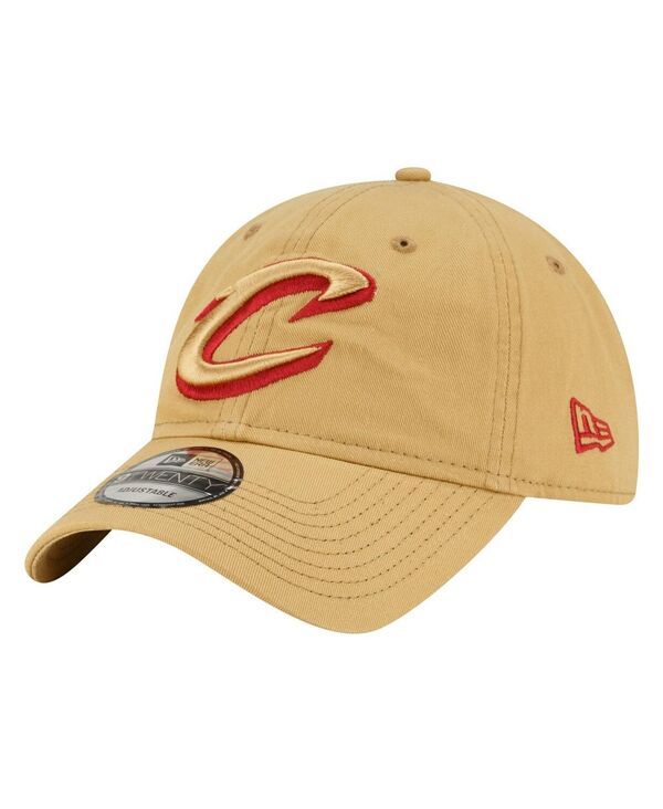 ニューエラ メンズ アクセサリー 帽子 New Era Mens Tan Cleveland Cavaliers Team 20 9TWENTY Adjustable Hat Tan タン