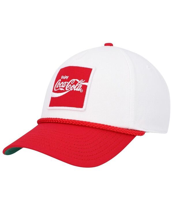 アメリカンニードル メンズ アクセサリー 帽子 American Needle Mens White Red CocaCola Roscoe Adjustable Hat White Red ホワイト