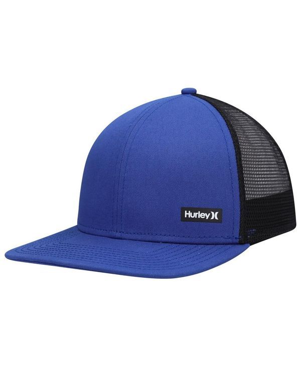 ハーレー メンズ アクセサリー 帽子 Hurley Mens Blue Black Supply Trucker Snapback Hat Blue Black ブラック 8,266円