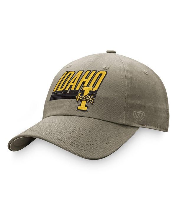 トップオブザワールド メンズ アクセサリー 帽子 Top of the World Mens Khaki Idaho Vandals Slice Adjustable Hat Khaki カーキ