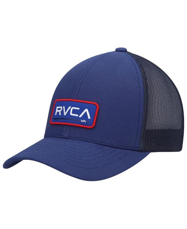 ルーカ メンズ アクセサリー 帽子 RVCA Mens Navy MYV Ticket III Trucker Snapback Hat Navy ネイビー