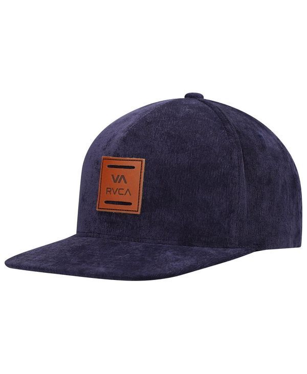 ルーカ メンズ アクセサリー 帽子 RVCA Mens Navy All The Way Snapback Hat Navy ネイビー