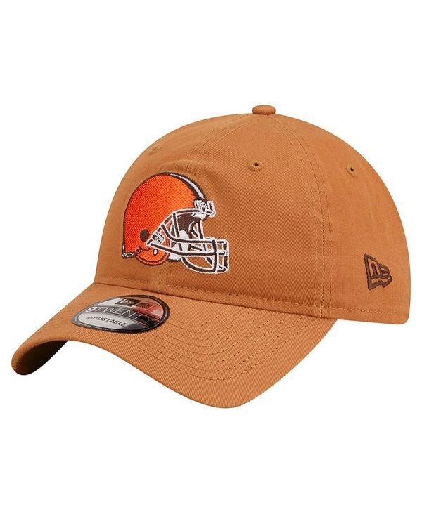 ニューエラ メンズ アクセサリー 帽子 New Era Mens Brown Cleveland Browns Core Classic 20 9TWENTY Adjustable Hat Brown ブラウン