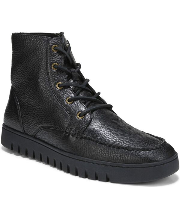 バイオニック メンズ シューズ ブーツ・レインブーツ Vionic Mens Uptown Jackson Boots Black leather ブラック